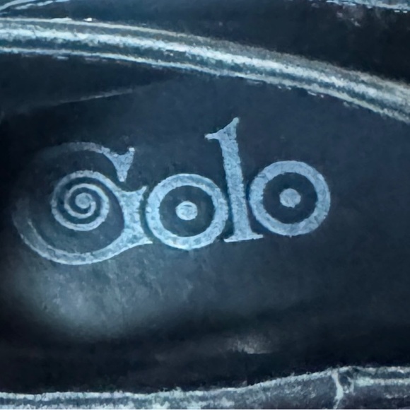 Golo Sharp - Hey Size 10 Women’s Black Ruched Angular Zip Leather Ankle Boots - Picture 10 of 14